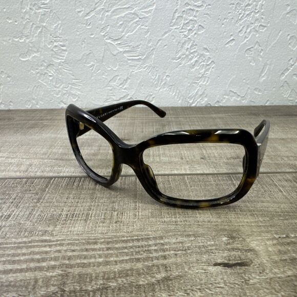 BVLGARI 8052-B Womens Sunglasses Frames Only Butterfly Tortoise Brown 58-17-130 - Picture 1 of 7